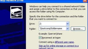 Cannot Rename Folders on mapped drive