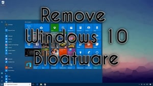 Debloat Windows 10