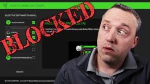 Block Razer Bloatware