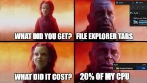 Windows Explorer Stealing CPU