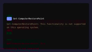 Restore WMI after Corruption